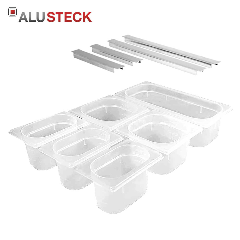 Behälter Kunststoff Set-K1 - Outdoor-Küche - ALUSTECK®