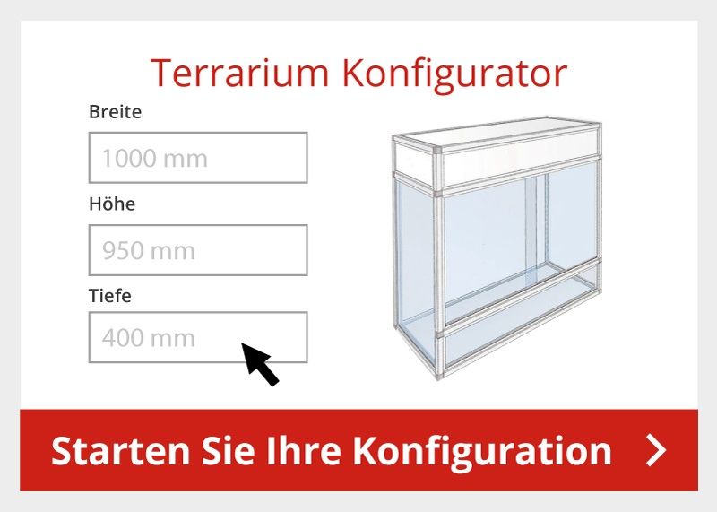 Alu Stecksystem Terrarium online Konfigurator