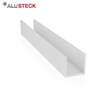 Alu U-Profil 25x25x25x2mm kaufen Zuschnitt - Aluminium silber eloxiert Onlineshop