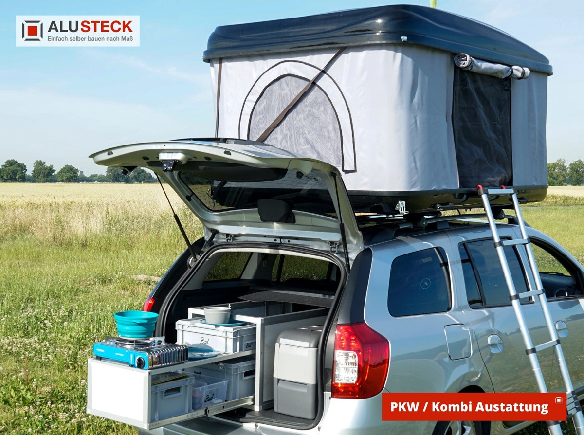 PKW / Kombi SUV Dachzelt Camper mit Ausstattung