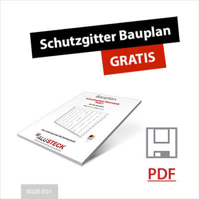 Schutzgitter Treppe Bauplan PDF